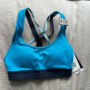 Adidas strappy sports bra